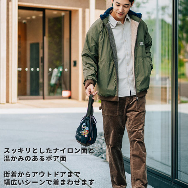 KRIFF MAYER ( クリフメイヤー )ひっくりスタンドジャケット | メンズ | ジャケット | あったかい | リバーシブル