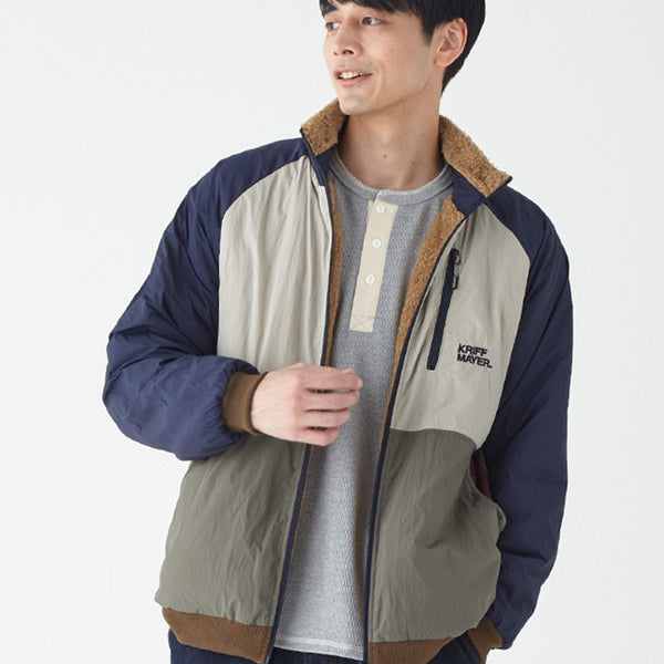 KRIFF MAYER ( クリフメイヤー )ひっくりスタンドジャケット | メンズ | ジャケット | あったかい | リバーシブル
