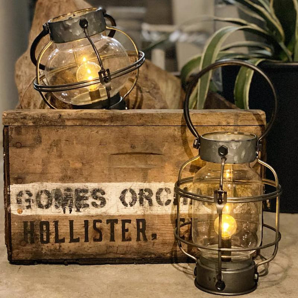 DULTON(ダルトン)L.E.D LANTERN A.SILVER A ・B