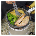 【 SALE 】trangia ( トランギア ) ストームクッカーL ・ ブラックバージョン 料理 | 調理 | アウトドア | キャンプ | セット | 便利 | コンパクト