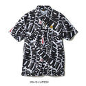LOUDMOUTH ( ラウドマウス ) メンズ プレミアムカノコ柄 半袖シャツ ゴルフ | ゴルフトップス | トップス | 半袖 | シャツ | アウトドア | 774600 | 柄シャツ 吸汗速乾, UV