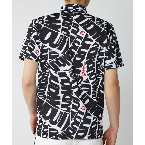 LOUDMOUTH ( ラウドマウス ) メンズ プレミアムカノコ柄 半袖シャツ ゴルフ | ゴルフトップス | トップス | 半袖 | シャツ | アウトドア | 774600 | 柄シャツ 吸汗速乾, UV