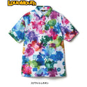 LOUDMOUTH ( ラウドマウス ) メンズ プレミアムカノコ柄 半袖シャツ ゴルフ | ゴルフトップス | トップス | 半袖 | シャツ | アウトドア | 774600 | 柄シャツ 吸汗速乾, UV