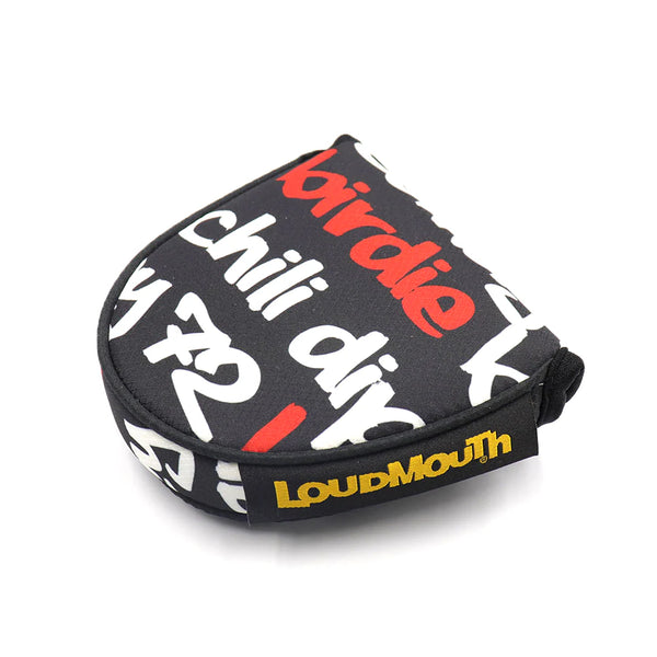 【 SALE 】 LOUDMOUTH ( ラウドマウス ) ラウドマウス ヘッドカバー パターカバー マレット型 LM-HC0019/MT