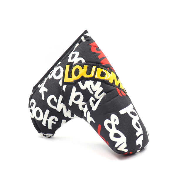 【 SALE 】 LOUDMOUTH ( ラウドマウス ) ラウドマウス ヘッドカバー パターカバー ピン型 / ブレード型 LM-HC0019/PN