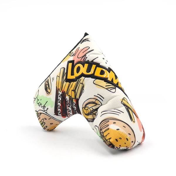 【 SALE 】 LOUDMOUTH ( ラウドマウス ) ラウドマウス ヘッドカバー パターカバー ピン型 / ブレード型 LM-HC0019/PN