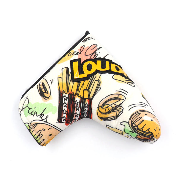 【 SALE 】 LOUDMOUTH ( ラウドマウス ) ラウドマウス ヘッドカバー パターカバー ピン型 / ブレード型 LM-HC0019/PN