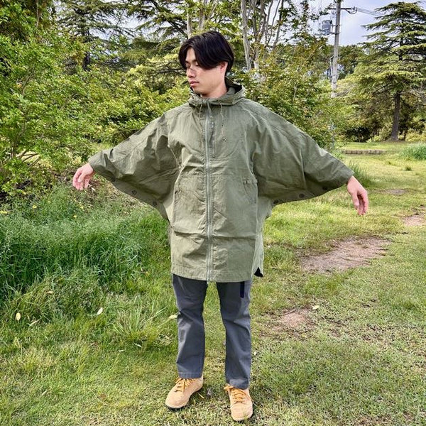 FIELD SEVEN LITTLE RISE ( リトルライズ ) キャンプポンチョ | ポンチョ | 焚き火 | アウトドア | オールシーズン | シンプル | LR-0002