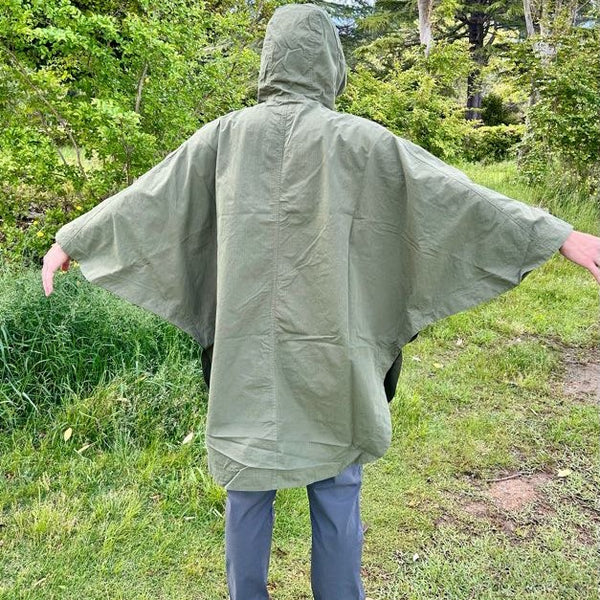 FIELD SEVEN LITTLE RISE ( リトルライズ ) キャンプポンチョ | ポンチョ | 焚き火 | アウトドア | オールシーズン | シンプル | LR-0002
