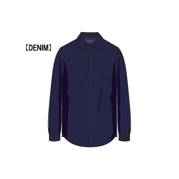 FIELD SEVEN LITTLE RISE ( リトルライズ ) ダブルポケットシャツ | アウトドア | キャンプ | シャツ | 長袖シャツ | LR-0007 | レジャー | トップス