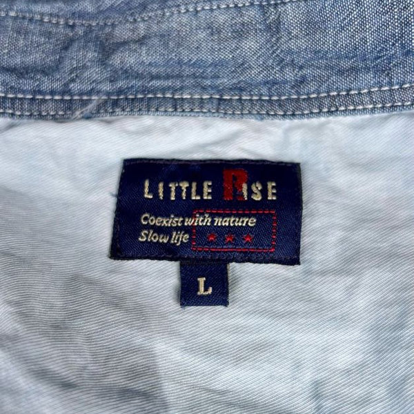 FIELD SEVEN LITTLE RISE ( リトルライズ ) ダブルフラップシャツ | アウトドア | キャンプ | レジャー | 長袖 | 長袖シャツ | LR-0008 | りとるらいず