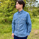 FIELD SEVEN LITTLE RISE ( リトルライズ ) ダブルフラップシャツ | アウトドア | キャンプ | レジャー | 長袖 | 長袖シャツ | LR-0008 | りとるらいず