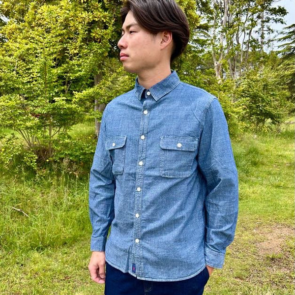 FIELD SEVEN LITTLE RISE ( リトルライズ ) ダブルフラップシャツ | アウトドア | キャンプ | レジャー | 長袖 | 長袖シャツ | LR-0008 | りとるらいず