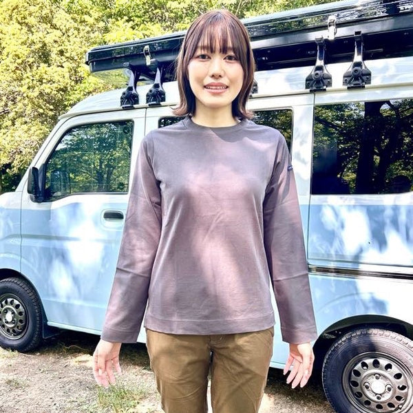 FIELD SEVEN LITTLE RISE ( リトルライズ ) ウィメンズロングTEE | Tシャツ | ロンT | アウトドア | キャンプ | レジャー | 長袖 | 長袖シャツ | LR-0017 | トップス | アパレル | コットン | レディース