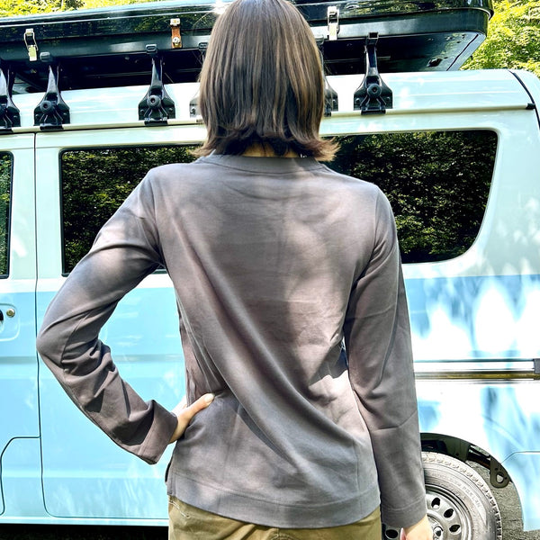 FIELD SEVEN LITTLE RISE ( リトルライズ ) ウィメンズロングTEE | Tシャツ | ロンT | アウトドア | キャンプ | レジャー | 長袖 | 長袖シャツ | LR-0017 | トップス | アパレル | コットン | レディース