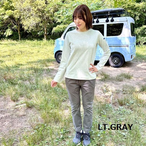 FIELD SEVEN LITTLE RISE ( リトルライズ ) ウィメンズロングTEE | Tシャツ | ロンT | アウトドア | キャンプ | レジャー | 長袖 | 長袖シャツ | LR-0017 | トップス | アパレル | コットン | レディース