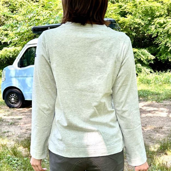 FIELD SEVEN LITTLE RISE ( リトルライズ ) ウィメンズロングTEE | Tシャツ | ロンT | アウトドア | キャンプ | レジャー | 長袖 | 長袖シャツ | LR-0017 | トップス | アパレル | コットン | レディース