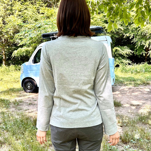 FIELD SEVEN LITTLE RISE ( リトルライズ ) ウィメンズロングTEE | Tシャツ | ロンT | アウトドア | キャンプ | レジャー | 長袖 | 長袖シャツ | LR-0017 | トップス | アパレル | コットン | レディース