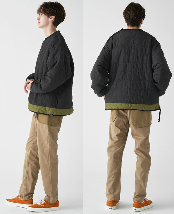 KRIFF MAYER( クリフメイヤー )中綿クルー MENS 2325108