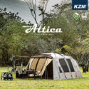 KZM OUTDOOR( カズミ アウトドア )NEW アッティカ  テント 大型テント ドームテント ファミリー 4人用 5人用 4〜5人用 キャンプ アウトドア キャンプ用品 4人用 5人用 K20T3T013
