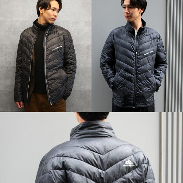 FIELD SEVEN ハイブリッドダウン ジャケット FS-NK03 カジュアルトップス アウター 天然ダウン 薄い 軽量 撥水 ラウドマウス