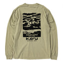 【 SALE 】KAVU ( カブー ) メンズ レイニア ロングスリーブTシャツ ( コンフォートカラー )