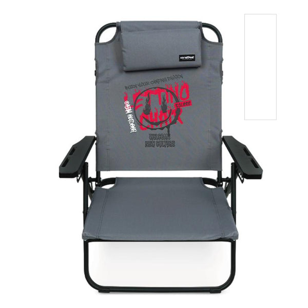 KZM OUTDOOR( カズミ アウトドア ) レティーノチェア Retino キャンプ椅子 アウトドア チェア コンパクト グレー タン おしゃれ 軽量 折りたたみ (K24T1C03)