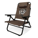 KZM OUTDOOR( カズミ アウトドア ) レティーノチェア Retino キャンプ椅子 アウトドア チェア コンパクト グレー タン おしゃれ 軽量 折りたたみ (K24T1C03)