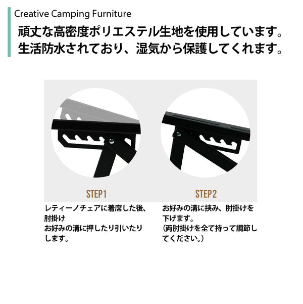 KZM OUTDOOR( カズミ アウトドア ) レティーノチェア Retino キャンプ椅子 アウトドア チェア コンパクト グレー タン おしゃれ 軽量 折りたたみ (K24T1C03)