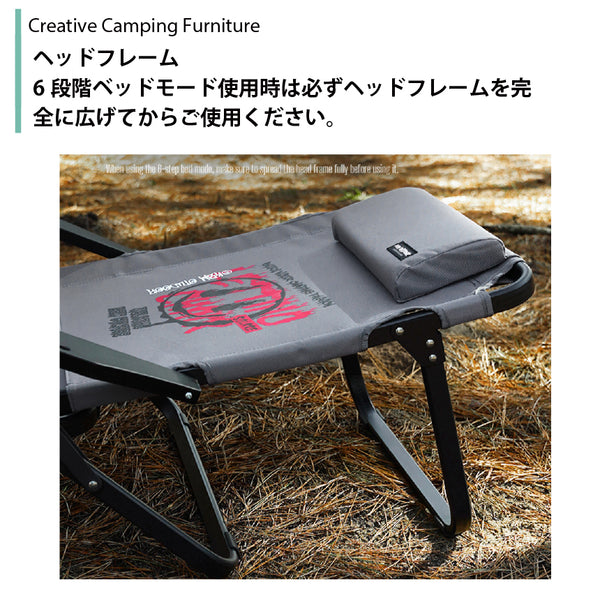 KZM OUTDOOR( カズミ アウトドア ) レティーノチェア Retino キャンプ椅子 アウトドア チェア コンパクト グレー タン おしゃれ 軽量 折りたたみ (K24T1C03)