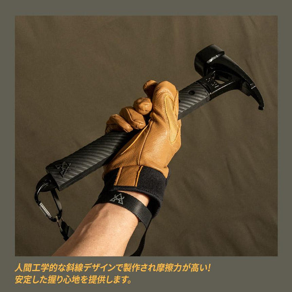 KZM OUTDOOR( カズミ アウトドア )TANK HAMMER タンクハンマー ペグハンマー ペグ抜き 鋳鉄 持ちやすい キャンプ アウトドア  K22T3F05