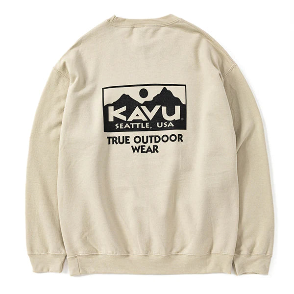 KAVU( カブー )メンズ トゥルーロゴスウェット