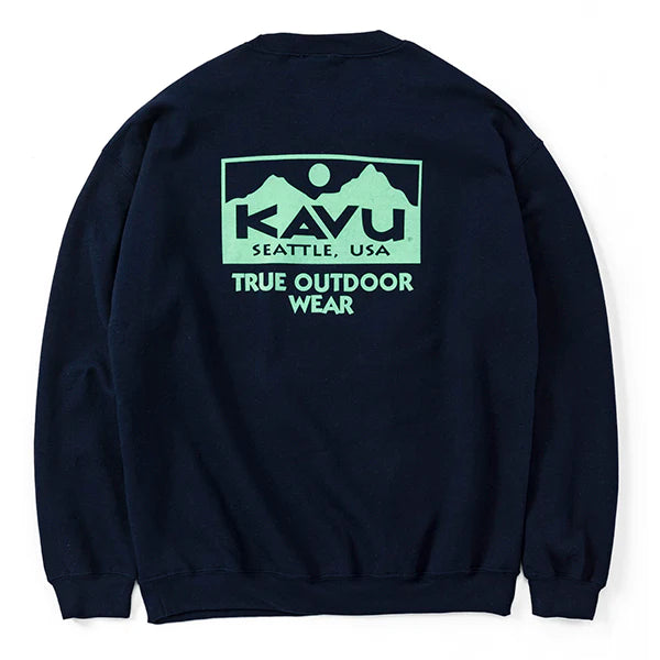 KAVU( カブー )メンズ トゥルーロゴスウェット
