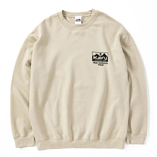 KAVU( カブー )メンズ トゥルーロゴスウェット