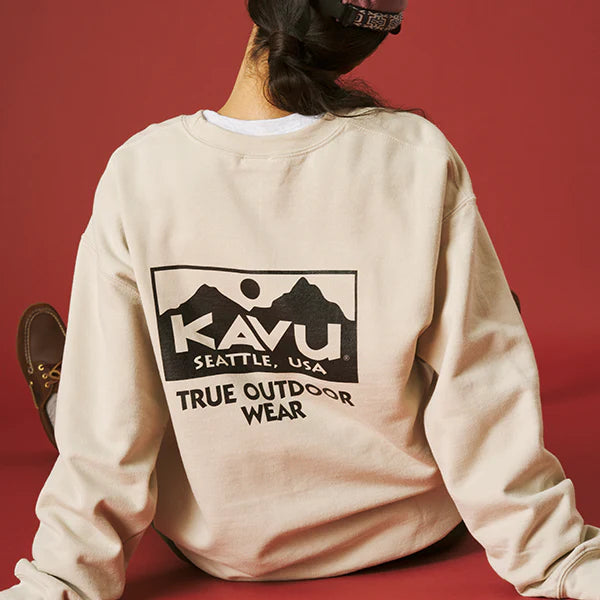 KAVU( カブー )メンズ トゥルーロゴスウェット