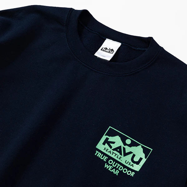 KAVU( カブー )メンズ トゥルーロゴスウェット
