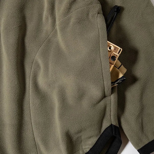 GRIP SWANY( グリップスワニー )W'S POLARTEC PULLOVER / OLIVE GSW-27