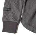 GRIP SWANY( グリップスワニー )W’S WAFFLE LONG SLEEVE TEE / CHARCOAL GRAY GSW-28