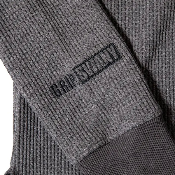 GRIP SWANY( グリップスワニー )W’S WAFFLE LONG SLEEVE TEE / CHARCOAL GRAY GSW-28