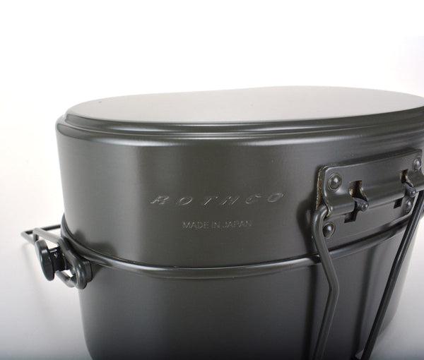ROTHCO ( ロスコ )  戦闘飯盒2型 グリーン( ショートタイプ吊り手セット・単品 )41001