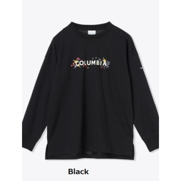 【 SALE 】Columbia ( コロンビア ) ウィメンズ ジプシーバード グラフィック ロングスリーブ クルー ロンT | レディース | アウトドア | 長袖 | 長袖シャツ | ウェア | トップス | レイヤードスタイル | ゆったり