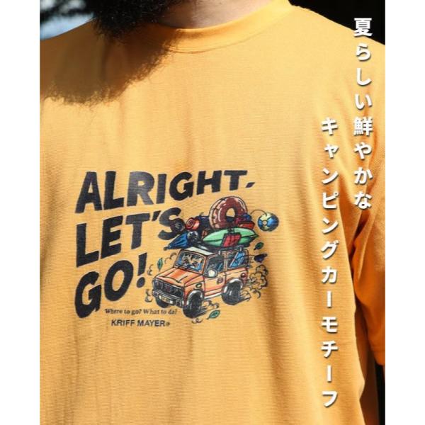 KRIFF MAYER ( クリフメイヤー ) BUG PROOFプリントT ( 車 ) MENS | メンズ | 2445108 | トップス | ウェア | Tシャツ | シャツ | 半袖 | 半袖シャツ | 夏服 | 防蚊加工 | 通気性 | BBQ | アウトドア | レジャー | キャンプ | 川遊び | くりふめいやー