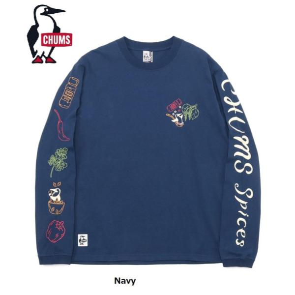 SALE CHUMS チャムス スパイスブラッシュドロングスリーブTシャツ ロンT ロングTシャツ 長袖シャツ シ