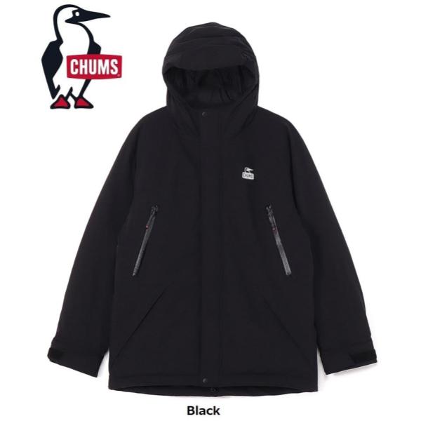 チャムス CHUMS アウトドア ステルスシートダウンパーカー メンズ 男性 ジャケット アウター トップス ジャンバー 上着 防寒 保温 撥水 フード ポケット ストレッチ ロゴ ワンポイント  CH041483 CHUMS ( チャムス ) ステルスシートダウンパーカー | ダウンジャケット