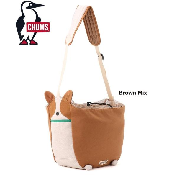 【新品未使用、タグ付き】CHUMS ペット用キャリーバッグ 犬用 CHUMS ( チャムス ) ドッグキャリーショルダーバッグ | ショルダー