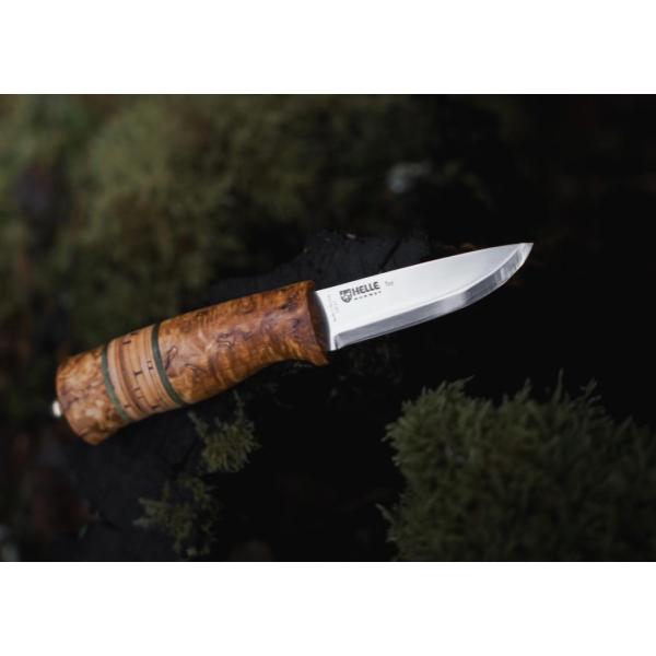 HELLE ( ヘレ ) トゥレ 2025 ジャパン エディション | 日本限定 | 白樺の皮 | ナイフ | 小型ナイフ | キャンプ | アウトドア | ネックナイフシース | ステンレス