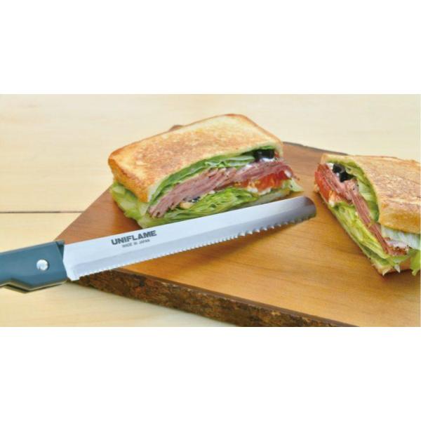 UNIFLAME ( ユニフレーム ) FDブレッドナイフ | ナイフ | キッチン | キッチン用品 | 食パン | パン切ナイフ | 便利 | 波刃 | 本格的 | ゆにふれーむ | 661802