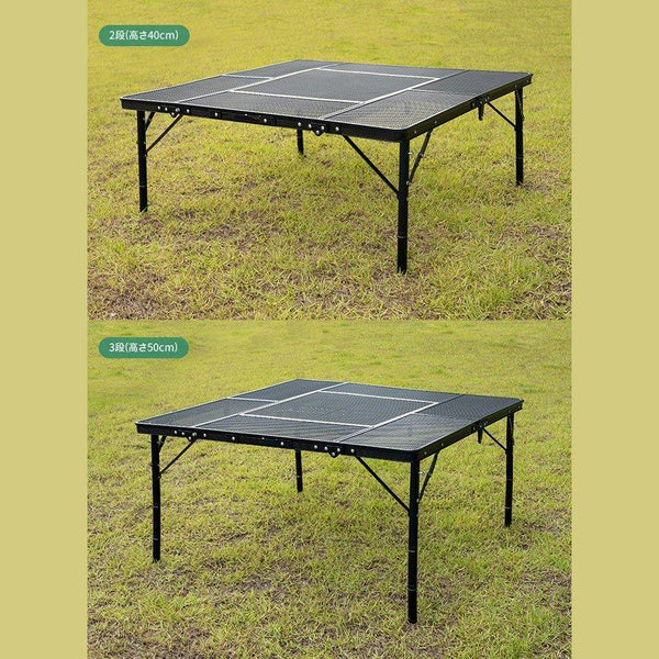 KZM OUTDOOR( カズミ アウトドア )OPTIMUS焚火台テーブル テーブル アウトドア キャンプテーブル 焚火台 おしゃれ スチール グリル 折り畳み式 バーベキュー キャンプ用品 (kzm-k22t3u04)