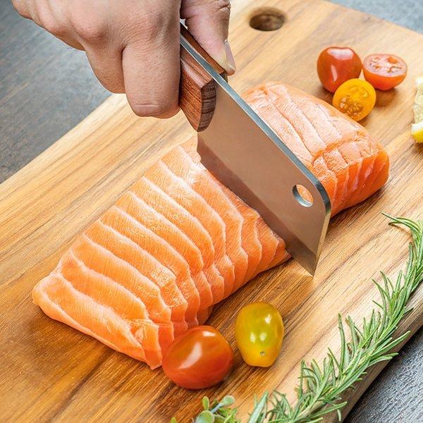 KZM OUTDOOR( カズミ アウトドア )ポケットクリーバー キャンプ 中華包丁 小型 料理 ナイフ 包丁 調理器具 ミニ キャンプ飯 アウトドア キャンプ用品 (kzm-k21t3k09)