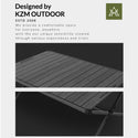 KZM OUTDOOR( カズミ アウトドア )トリニティロールアップテーブル アウトドアテーブル キャンプテーブル ロールテーブル おしゃれ アウトドア キャンプ用品 (kzm-k22t3u08)